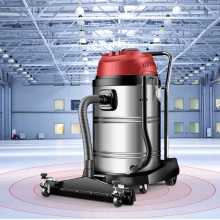 揚(yáng)子（YANGZI）3500W大功率70L強(qiáng)力大容量吸塵器工業(yè)大型桶式吸塵機(jī)商用大吸力酒店工廠車(chē)間推吸大地刷粉塵機(jī)